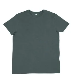Mens organic t-shirt burgundy Mantis