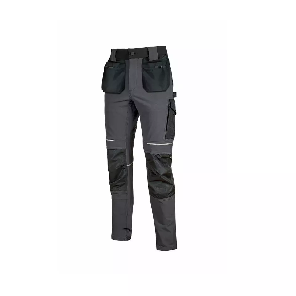 U-Power Atom Fly Short Asphalt Grey Trousers